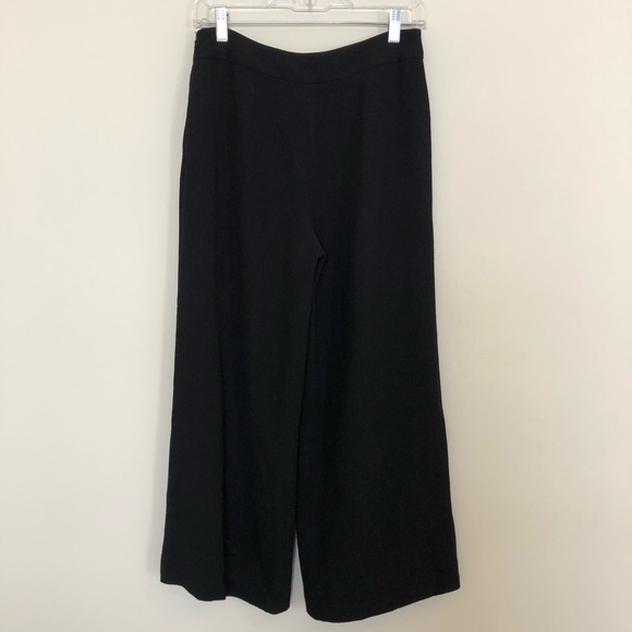 Madewell ‘Gramercy’ Wide Leg Black Pants - Picture 3 of 5